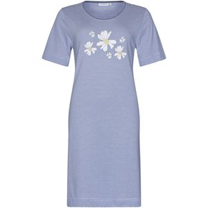 Pastunette - Nachthemd - Grijs/Wit Gestreept - 100% Katoen