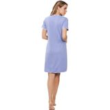 Rebelle - Ikat - Nachthemd - Lila - Bio Katoen