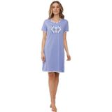 Rebelle - Ikat - Nachthemd - Lila - Bio Katoen