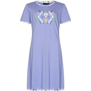 Rebelle - Ikat - Nachthemd - Lila - Bio Katoen