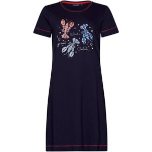 Rebelle by Pastunette - Nachthemd - Donkerblauw - 100% Organisch Katoen