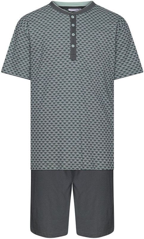 Pastunette - Green Breeze - Shortama - Groen - Katoen