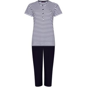 Dames Pyjamaset Rebelle - Lobster Party - Gestreept - Katoen - Maat 36