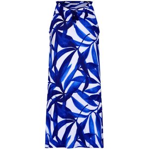 Pastunette - Cobalt Leaves - Strandjurk - Wit - Viscose