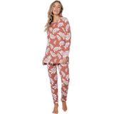 Pastunette - Tender - Pyjama - Bruin - Katoen