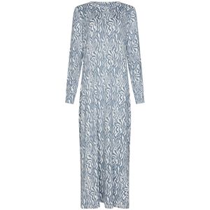 Pastunette - Blue Mirage - Lang Nachthemd - Blauw - Fleece