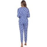 Rebelle - Leopard Lilac - Pyjama - Paars - Katoen Interlock