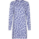 Rebelle - Leopard Lilac - Nachthemd - Paars/Wit - Bio Katoen