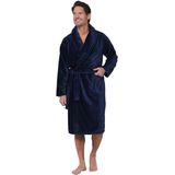 Pastunette - Midnight Mode - Badjas - Blauw - Fleece