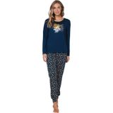 Pastunette - Moonlite - Pyjama - Donkerblauw - Bio Katoen