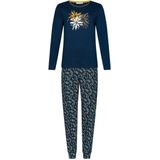Pastunette - Moonlite - Pyjama - Donkerblauw - Bio Katoen