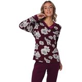 Pastunette Premium - Burgundy Dream - Pyjama - Bordeaux - Ecovero Viscose