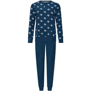 Pastunette - Moonlite - Pyjama/Huispak - Donkerblauw - Badstof