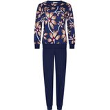 Pastunette Premium - Pyjama - Donkerblauw - Midnight Bloom - Katoen - Interlock