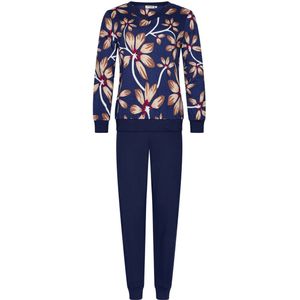 Pastunette Premium - Pyjama - Donkerblauw - Midnight Bloom - Katoen - Interlock