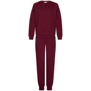 Pastunette Deluxe - Huispak - Donkerrood - Tweedelig - Animal Flower