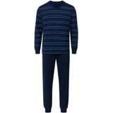 Pastunette - Pyjama - Donkerblauw - Katoen - Gestreept