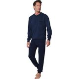 Pastunette - Pyjamaset - Donkerblauw - Katoen - Gestreept