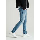 Chasin' Jeans Tapered-Fit-Jeans Crown Barkis Blauw