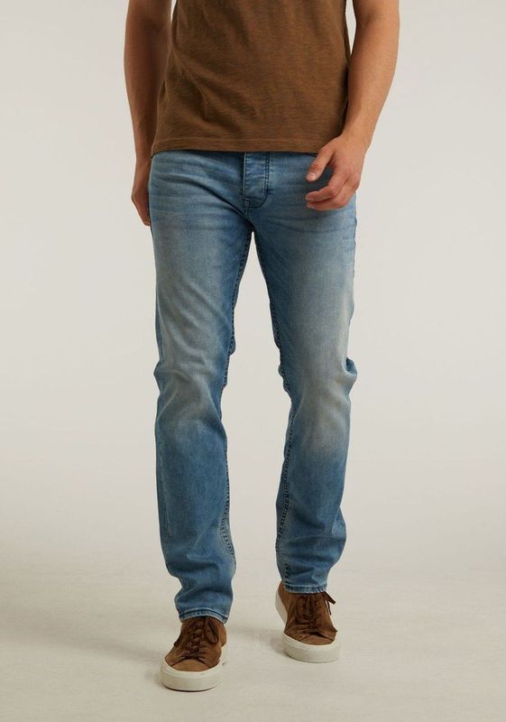 Chasin' Jeans Tapered-Fit-Jeans Crown Barkis Blauw