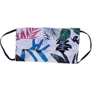 Mondkapje wasbaar van katoen - Kleurijke planaten