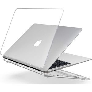 Hoes Geschikt voor Macbook Pro case - Hoes Geschikt voor Macbook pro hoes / Hoes Geschikt voor Macbook Pro hard hoes 13 inch 2020 / 2019 / 2018 / 2017 / 2016 / A2289/A2251 / A1706A / 1708 - Laptop Cover Ntech - Transparant Clear