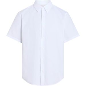 Calvin Klein, Heren, Overhemden, Wit, Maat: XL Katoen,