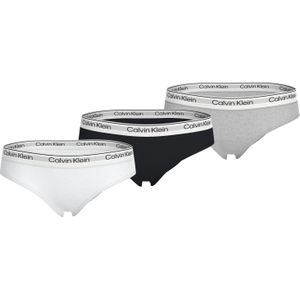 Calvin Klein Brazilian slip 3PK BIKINI met logoband (3 stuks)