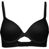 Balconette BH - Black - Gevoerd - Met Beugel - Aansluitend - Elastisch