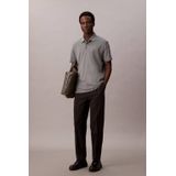 Calvin Klein - Supima EMB Polo - Korte Mouwen - Katoen - Blauw