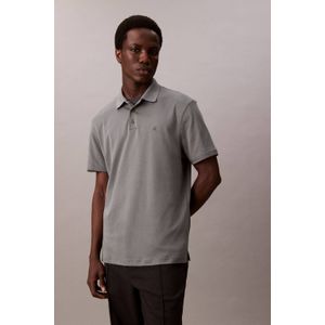 Calvin Klein - Supima EMB Polo - Korte Mouwen - Katoen - Blauw