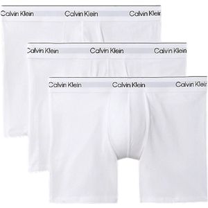 Calvin Klein - Icon Cotton Stretch - Boxer Briefs - Wit - 3-pack