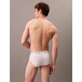 Calvin Klein - Hip Briefs - 3-Pack - Zwart - Katoen