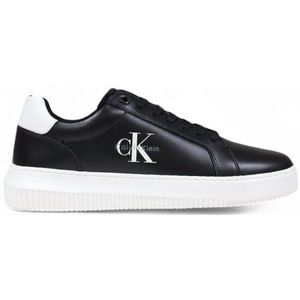Calvin Klein - Jeans - Skateschoenen - Zwart - Leer