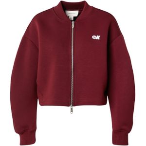 Ck Jeans - Oversized Scuba Z - Jack - Deep Rouge - Vrouwen