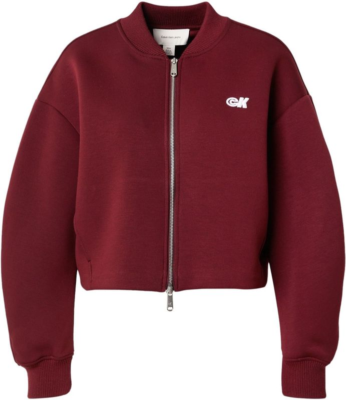 Ck Jeans - Oversized Scuba Z - Jack - Deep Rouge - Vrouwen