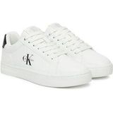 CALVIN KLEIN JEANS Rome Classic - Sneakers - Leren - Zwart