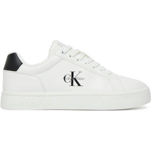 CALVIN KLEIN JEANS Rome Classic - Sneakers - Leren - Zwart
