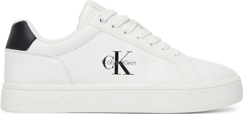 CALVIN KLEIN JEANS Rome Classic - Sneakers - Leren - Zwart
