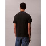 Calvin Klein - LV04RC832G - T-shirt - Zwart - Katoen - Korte Mouwen