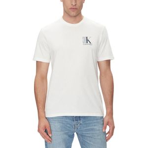 CALVIN KLEIN - Graphic Abstract - T-shirt - Zwart - Katoen
