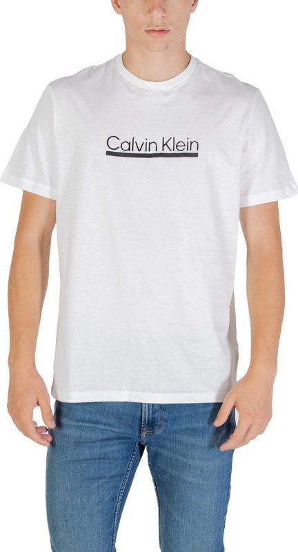 Calvin Klein - 30s Outline - T-shirt - Zwart - Katoen