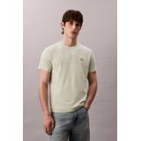 CALVIN KLEIN JEANS regular T-shirt BADGE 30S lichtgroen