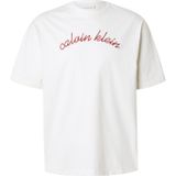 Shirt - Jersey - Ronde Hals - Logoprint - Halve Mouw - Losse Pasvorm