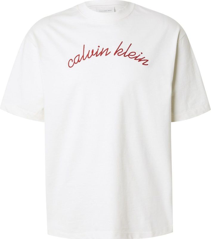 Shirt - Jersey - Ronde Hals - Logoprint - Halve Mouw - Losse Pasvorm