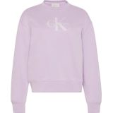 Calvin Klein Jeans - Sweat-shirt - Violet - LS MNLG FRNCH TRRY R LV047B234G
