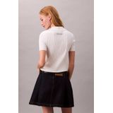 Calvin Klein Jeans, Dames, Rokken, Blauw, Maat: W25 Katoen,