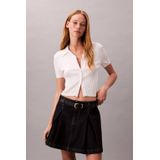 Calvin Klein Jeans, Dames, Rokken, Blauw, Maat: W25 Katoen,