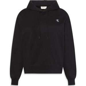 Calvin Klein Jeans Sweatshirt  zwart / wit