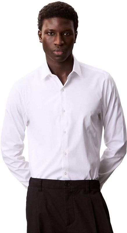 Overhemden - White - Katoen - Met Monogram-Borduursel